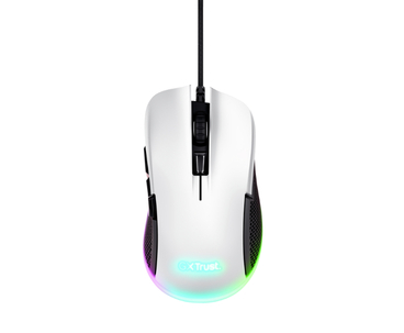 RATON GAMING GXT922 YBAR BLANCO/NEGRO RGB TRUST