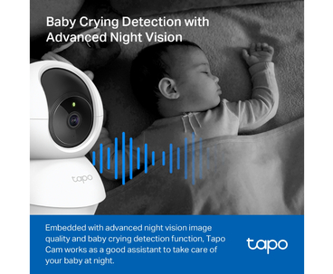 TP-LINK CAMARA IP VIGILANCIA 2K WIFI 360 INDOOR