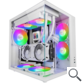 CAJA SEMITORRE ATX MCV-ONE FRGB BLANCO MARS GAMING